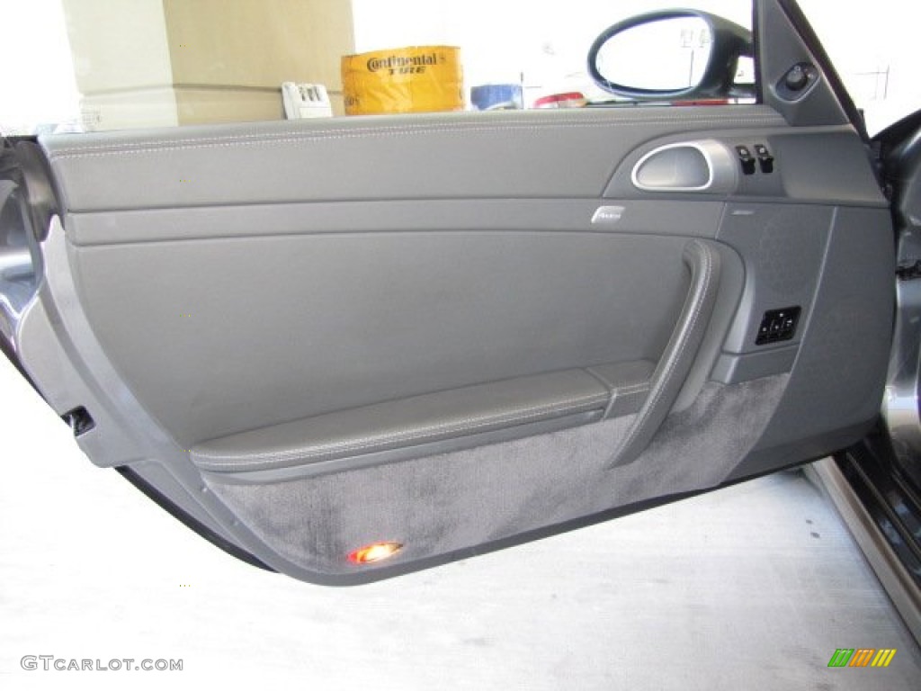 2007 911 Turbo Coupe - Meteor Grey Metallic / Black photo #40