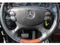 2009 Mercedes-Benz G Black Interior Steering Wheel Photo