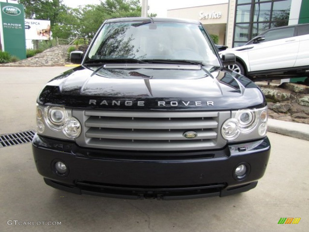 2007 Range Rover HSE - Buckingham Blue Metallic / Ivory/Black photo #6