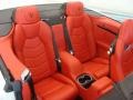 2013 Maserati GranTurismo Convertible Rosso Corallo Interior Rear Seat Photo
