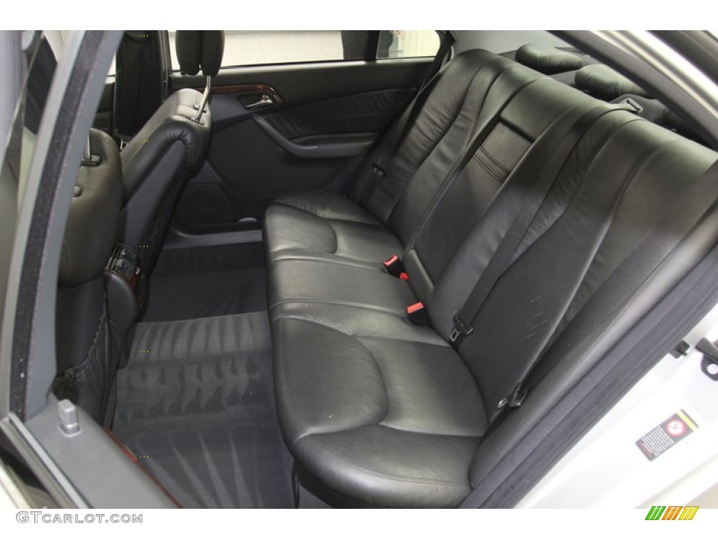 2000 Mercedes-Benz S 500 Sedan Rear Seat Photos