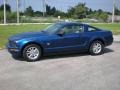 2009 Vista Blue Metallic Ford Mustang V6 Coupe  photo #2