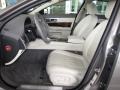 Ivory White/Oyster Grey 2011 Jaguar XF Premium Sport Sedan Interior Color