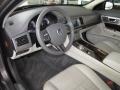 2011 Jaguar XF Ivory White/Oyster Grey Interior Prime Interior Photo