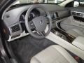 Ivory White/Oyster Grey 2011 Jaguar XF Premium Sport Sedan Interior Color