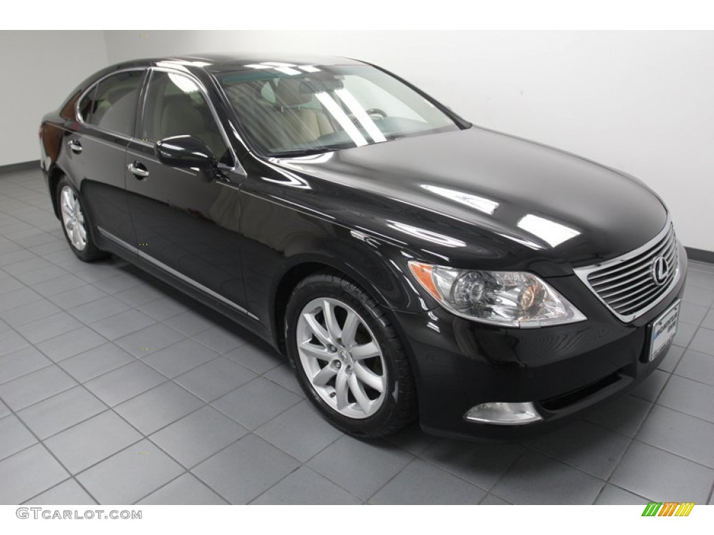 Obsidian Black 2008 Lexus LS 460 Exterior Photo #79805145