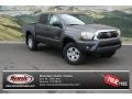 2013 Magnetic Gray Metallic Toyota Tacoma V6 SR5 Double Cab 4x4  photo #1