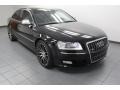 Brilliant Black 2008 Audi S8 5.2 quattro