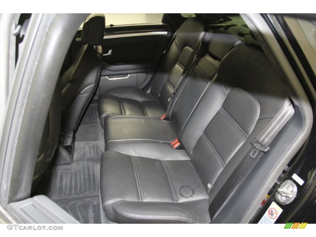 2008 Audi S8 5.2 quattro Rear Seat Photo #79805919