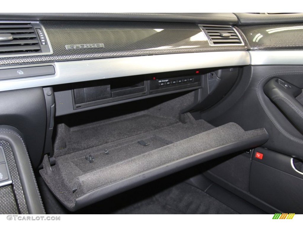 2008 S8 5.2 quattro - Brilliant Black / Black photo #21