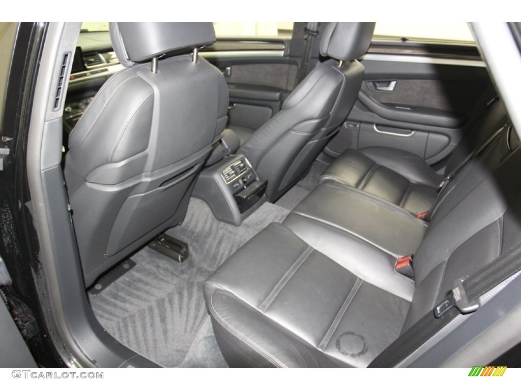 2008 Audi S8 5.2 quattro Rear Seat Photo #79806104