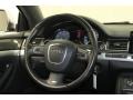 2008 Audi S8 Black Interior Steering Wheel Photo