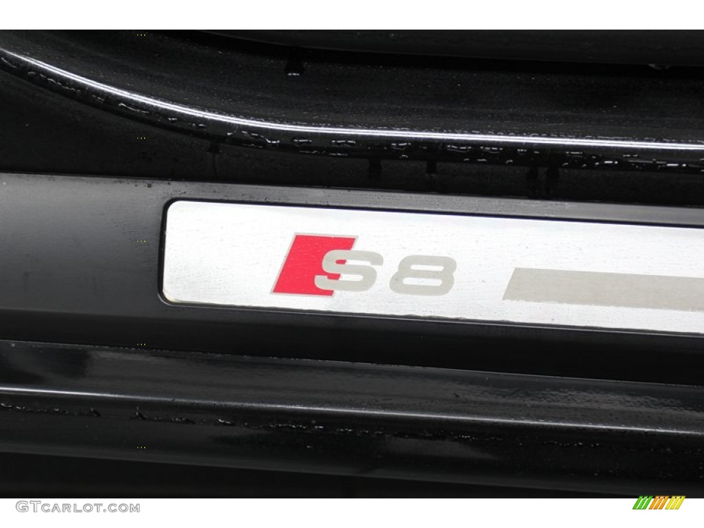 2008 S8 5.2 quattro - Brilliant Black / Black photo #49