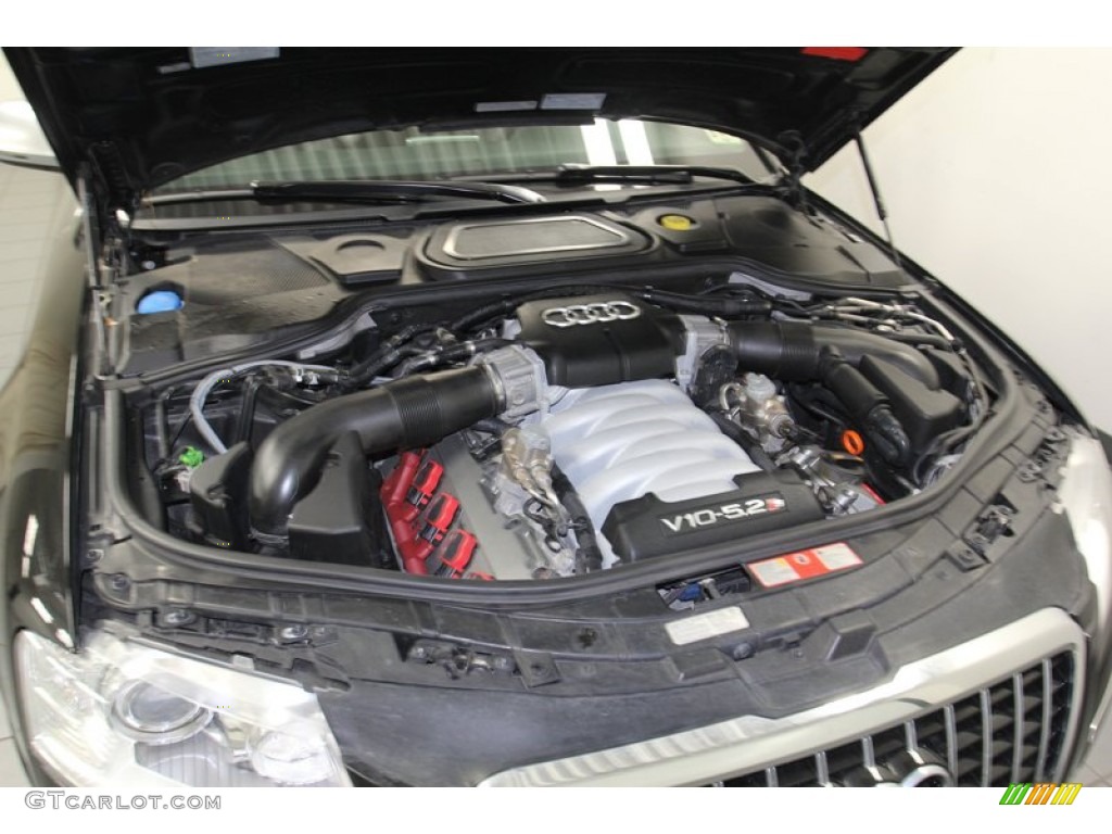 2008 Audi S8 5.2 quattro 5.2 Liter FSI DOHC 40-Valve VVT V10 Engine Photo #79806268