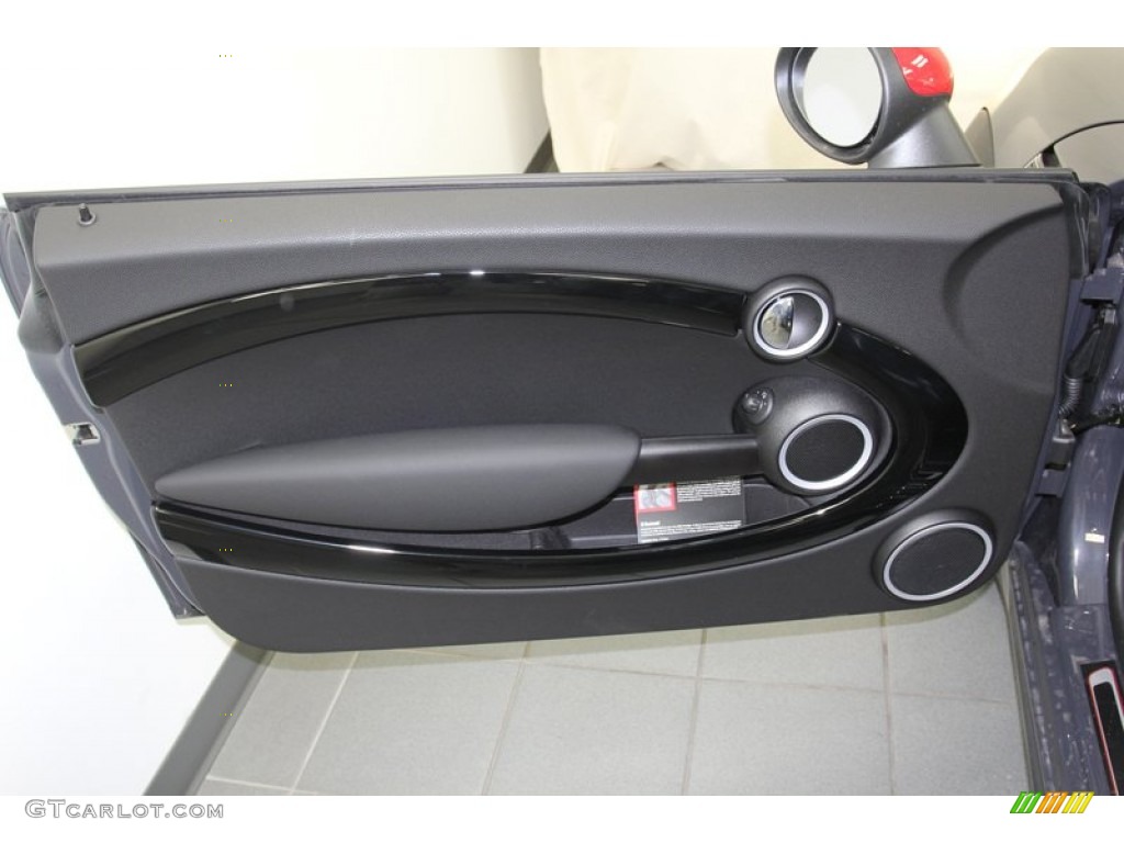 2013 Mini Cooper John Cooper Works GP GP Recaro Sport Black/Dinamica Door Panel Photo #79806451