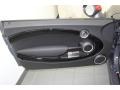 2013 Mini Cooper GP Recaro Sport Black/Dinamica Interior Door Panel Photo