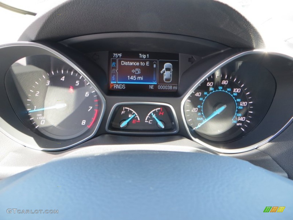 2013 Ford Escape Titanium 2.0L EcoBoost Gauges Photo #79806613