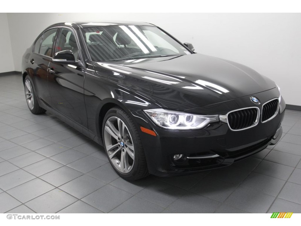 Black Sapphire Metallic 2013 BMW 3 Series 328i Sedan Exterior Photo #79807289