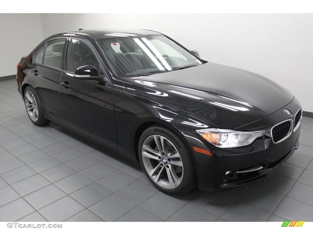 Black Sapphire Metallic 2013 BMW 3 Series 328i Sedan Exterior Photo #79807333