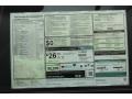 2013 BMW 3 Series 328i Sedan Window Sticker