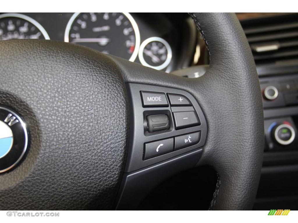 2013 3 Series 328i Sedan - Glacier Silver Metallic / Black photo #21