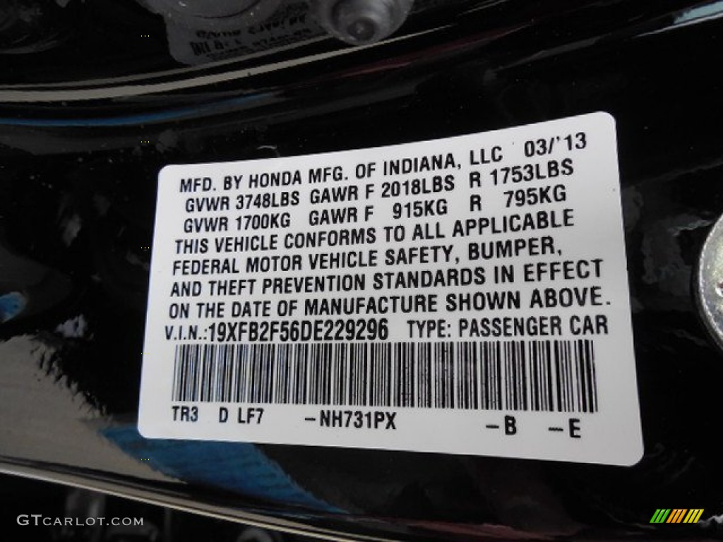 2013 CR-V EX-L AWD - Crystal Black Pearl / Gray photo #9