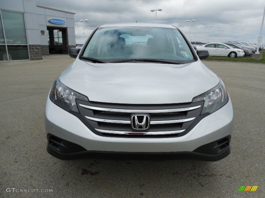 2013 CR-V LX AWD - Alabaster Silver Metallic / Gray photo #18