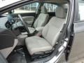 Gray 2013 Honda Civic EX Sedan Interior Color