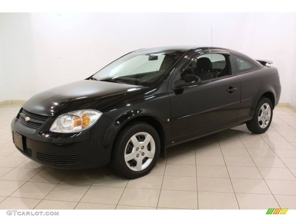 Black 2007 Chevrolet Cobalt LT Coupe Exterior Photo #79808773