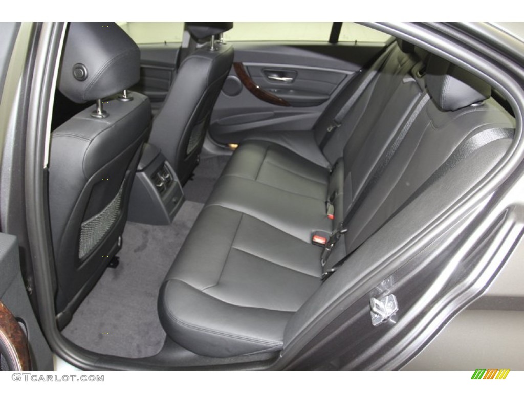 Black Interior 2013 BMW 3 Series 328i Sedan Photo #79808786