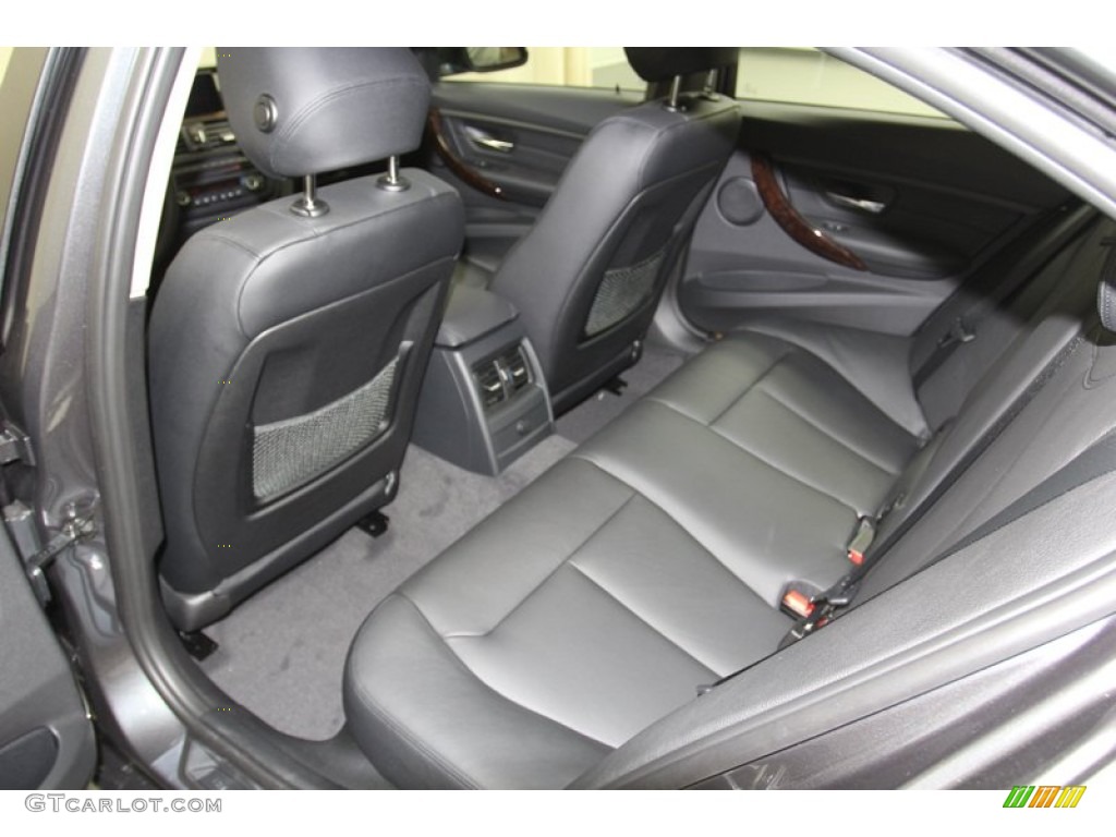 Black Interior 2013 BMW 3 Series 328i Sedan Photo #79808920
