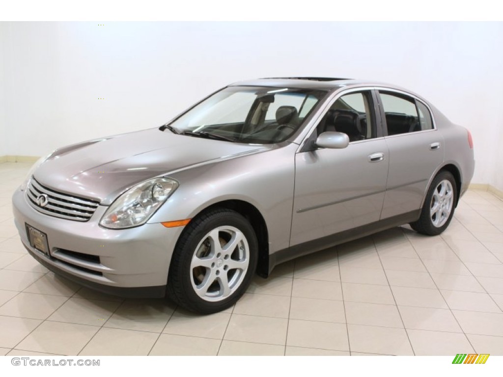 Diamond Graphite Gray Metallic 2004 Infiniti G 35 x Sedan Exterior Photo #79808932