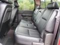 Rear Seat of 2011 Sierra 3500HD SLE Crew Cab 4x4 Dually