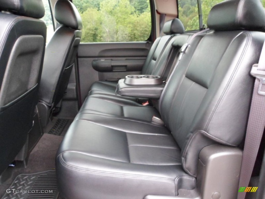 2011 GMC Sierra 3500HD SLE Crew Cab 4x4 Dually Rear Seat Photos