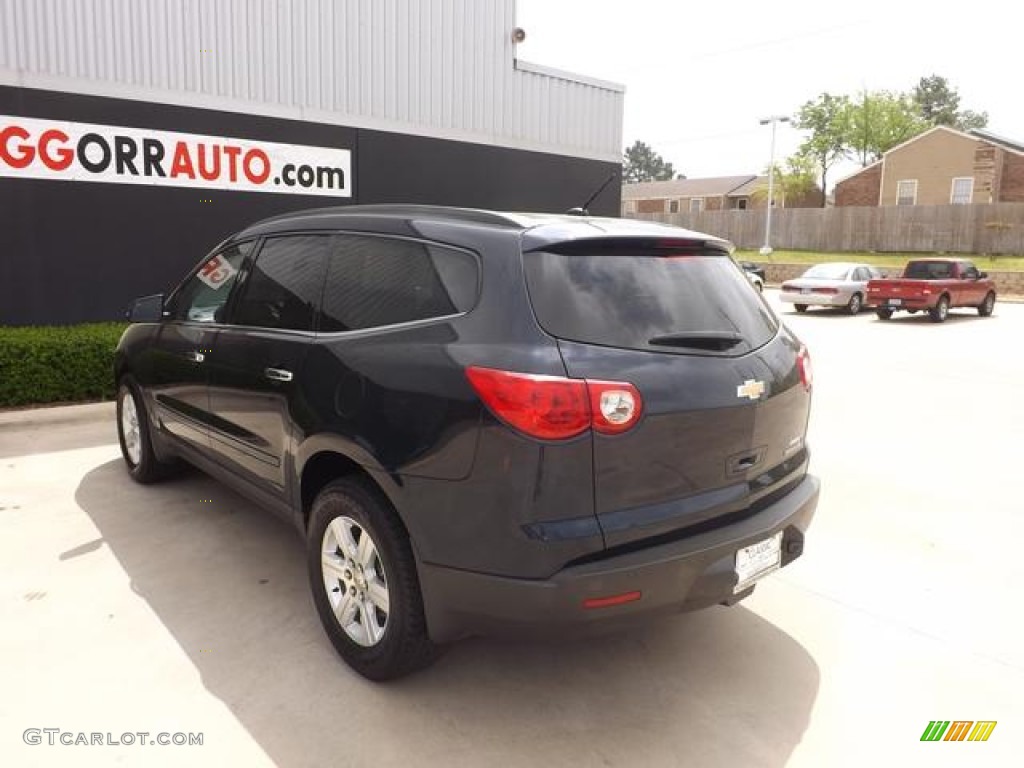 2012 Traverse LT - Dark Blue Metallic / Ebony photo #5