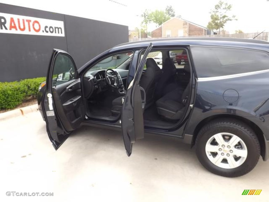 2012 Traverse LT - Dark Blue Metallic / Ebony photo #9