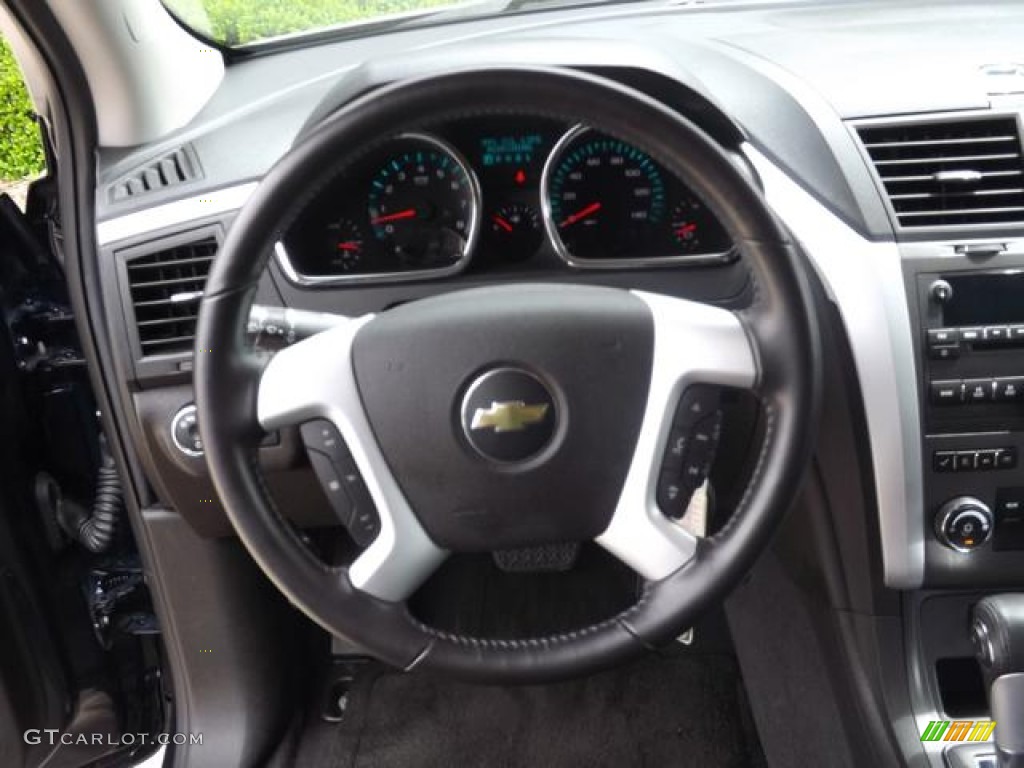 2012 Traverse LT - Dark Blue Metallic / Ebony photo #17