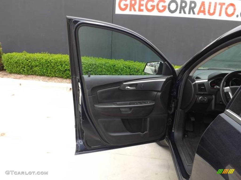 2012 Traverse LT - Dark Blue Metallic / Ebony photo #27