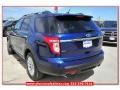 2012 Dark Pearl Blue Metallic Ford Explorer XLT  photo #3