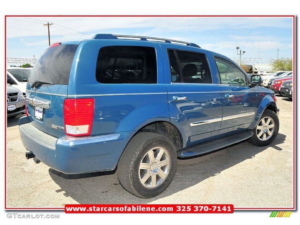 2009 Aspen Limited - City Teal Metallic / Light Graystone photo #7