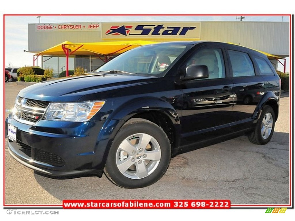 2013 Fathom Blue Pearl Dodge Journey American Value Package 79713389