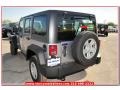 2013 Billet Silver Metallic Jeep Wrangler Unlimited Sport 4x4  photo #3