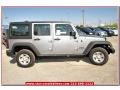 2013 Billet Silver Metallic Jeep Wrangler Unlimited Sport 4x4  photo #6