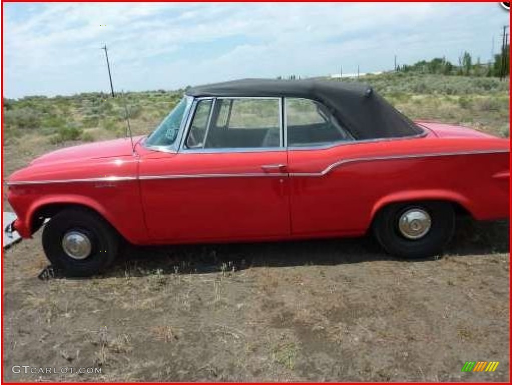 Red 1960 Studebaker Lark Convertible Exterior Photo #79814611