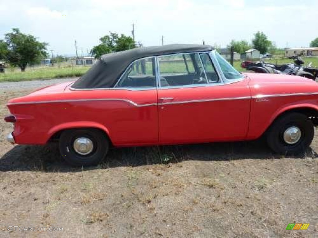 Red 1960 Studebaker Lark Convertible Exterior Photo #79814632