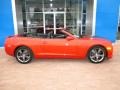 2012 Inferno Orange Metallic Chevrolet Camaro SS/RS Convertible  photo #3