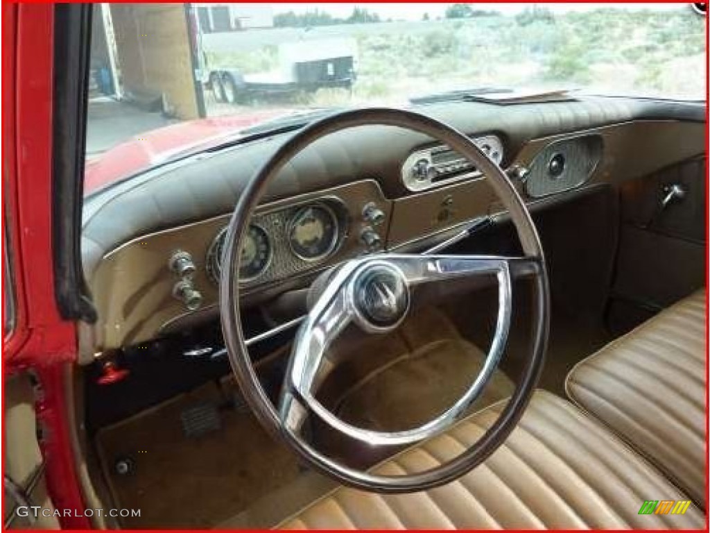 Tan Interior 1960 Studebaker Lark Convertible Photo #79814669