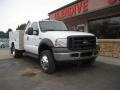 Oxford White - F450 Super Duty XL Regular Cab 4x4 Chassis Utility Photo No. 5