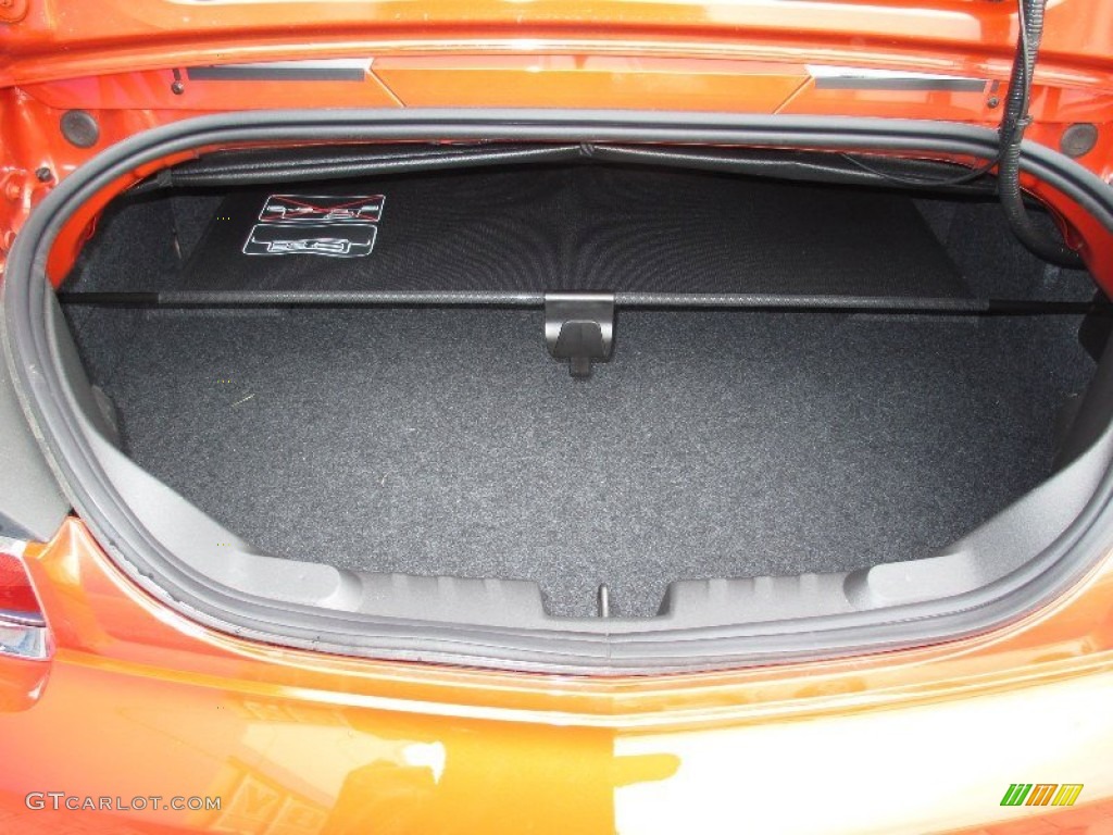 2012 Camaro SS/RS Convertible - Inferno Orange Metallic / Black photo #27