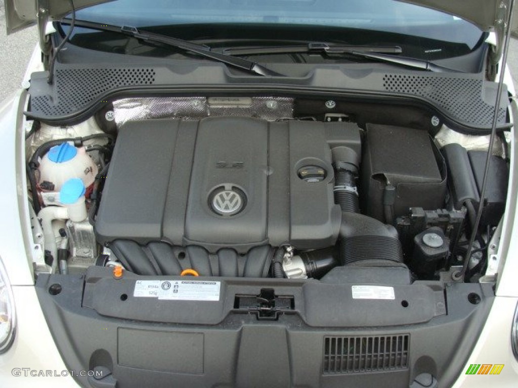 2012 Volkswagen Beetle 2.5L 2.5 Liter DOHC 20-Valve Inline 5 Cylinder Engine Photo #79815283